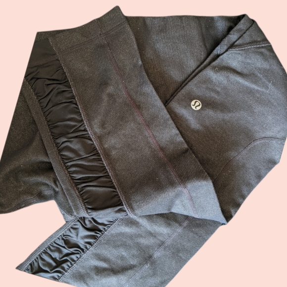 lululemon athletica Pants - LULULEMON ruche denim like legging